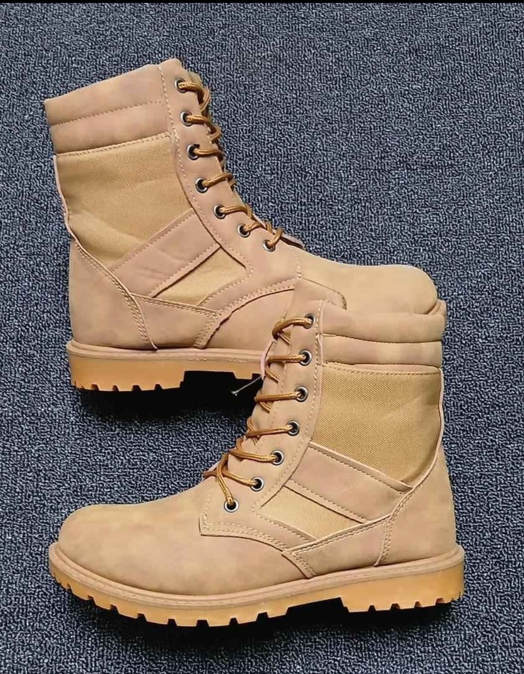 Men's Shoes Boots Ankle Bootie Jungle Boots, Hiking Boots, Desert Boots, Combat Boots, Tactical Boots, High Top Short Boots Military shoe
