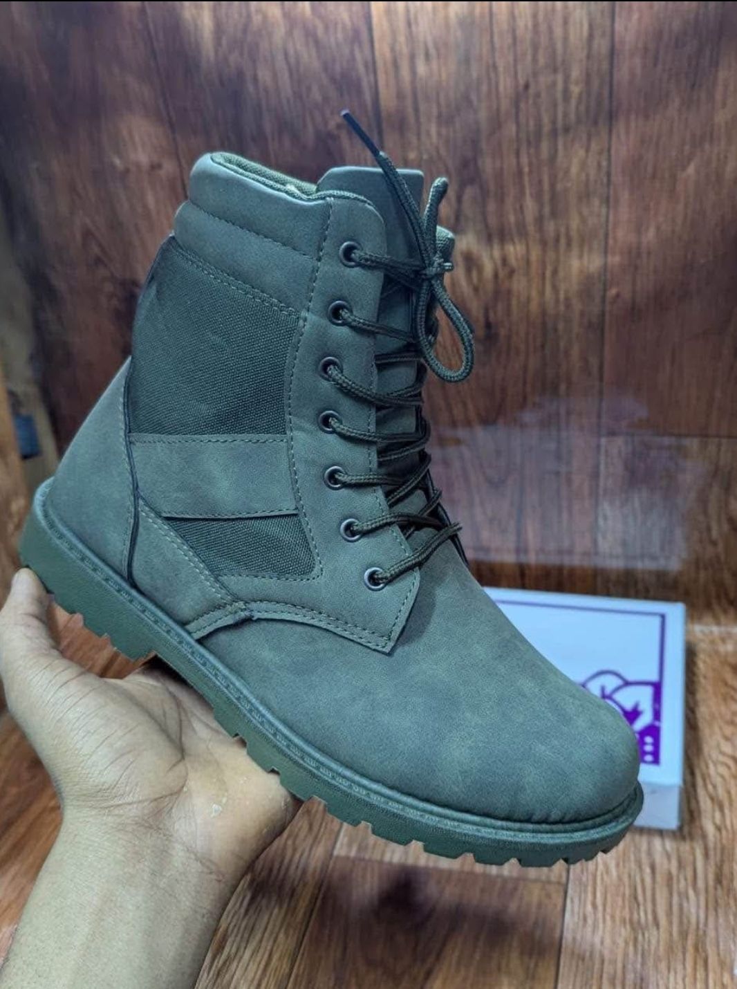 Men's Shoes Boots Ankle Bootie Jungle Boots, Hiking Boots, Desert Boots, Combat Boots, Tactical Boots, High Top Short Boots Military shoe