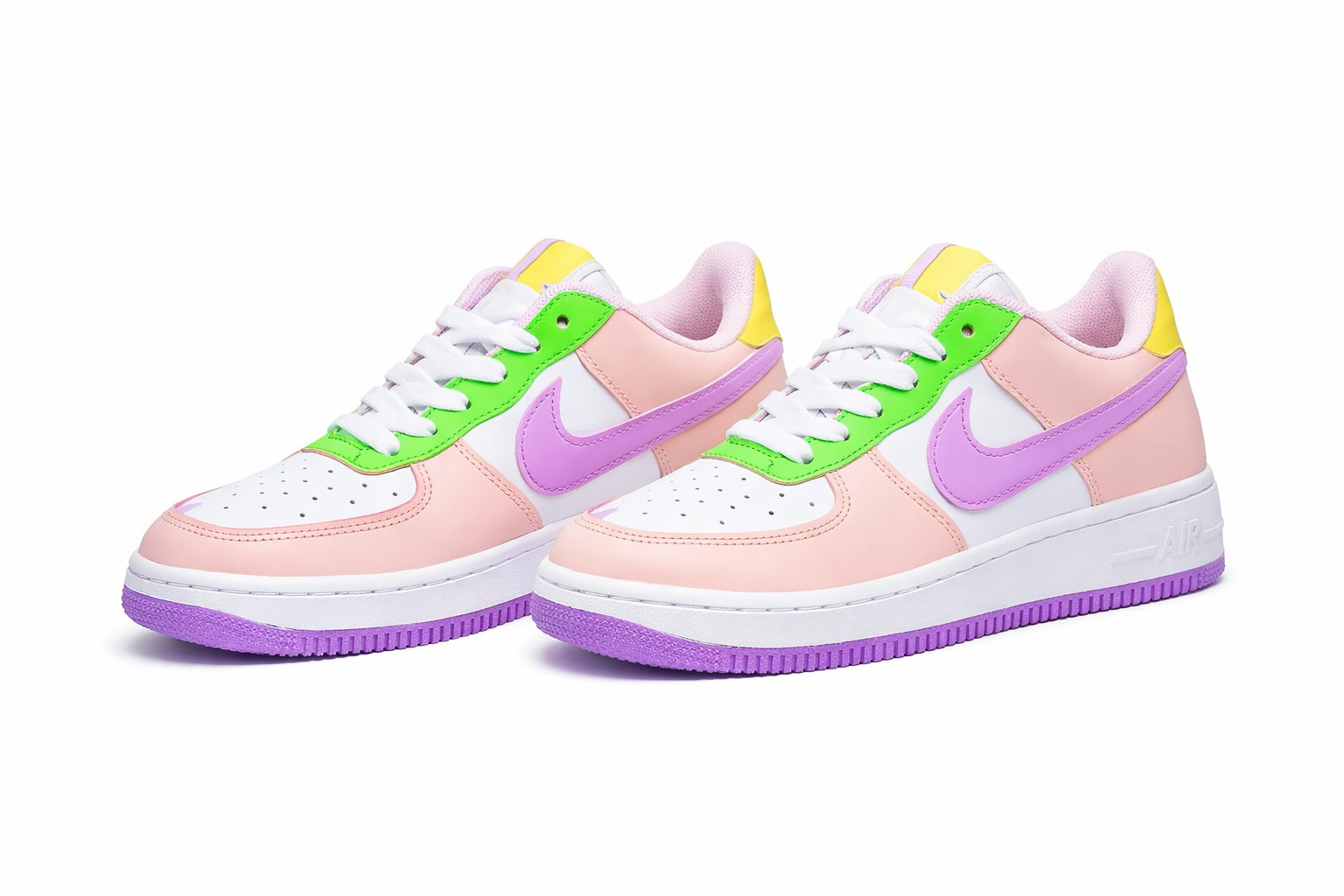 New Fashion Cute Pink Custom Airforce Sneakers