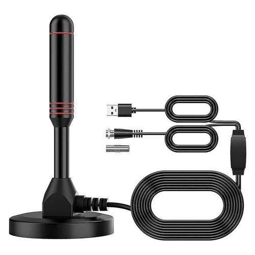 QUALITY Digital TV Aerial Antenna Indoor HDTV TV Ariel With Smart Signal Digital TV Antenna With Magnetic Stand