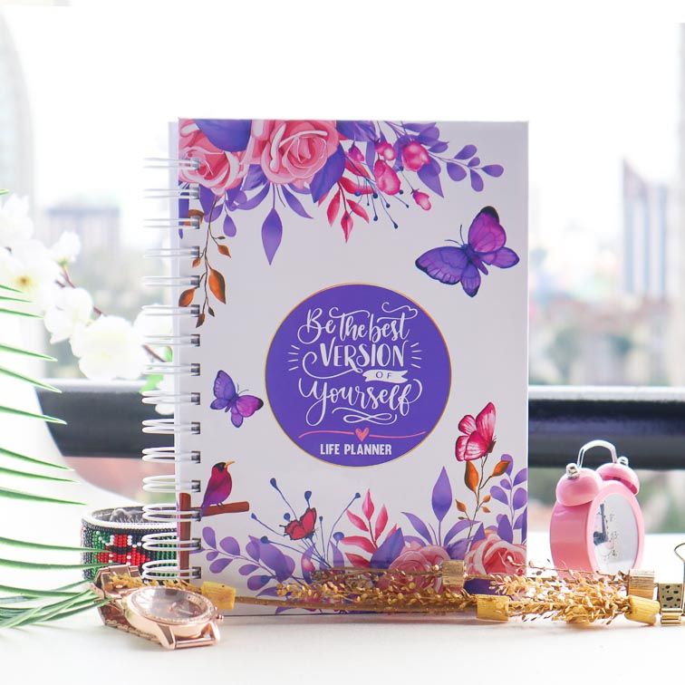 6 Months Undated Life Planner Journal Notebook | To-do-list | Work Cute Gift | Female Gift | Gift Idea | Notebook | Journal | Monthly Planner | Budget Planner | Male Gift Idea | Daily Life Planner