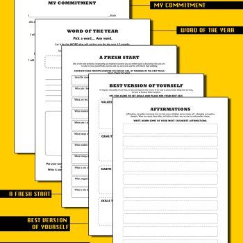 6 Months Undated Life Planner Journal Notebook | To-do-list | Work Cute Gift | Female Gift | Gift Idea | Notebook | Journal | Monthly Planner | Budget Planner | Male Gift Idea | Daily Life Planner