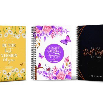 6 Months Undated Life Planner Journal Notebook | To-do-list | Work Cute Gift | Female Gift | Gift Idea | Notebook | Journal | Monthly Planner | Budget Planner | Male Gift Idea | Daily Life Planner