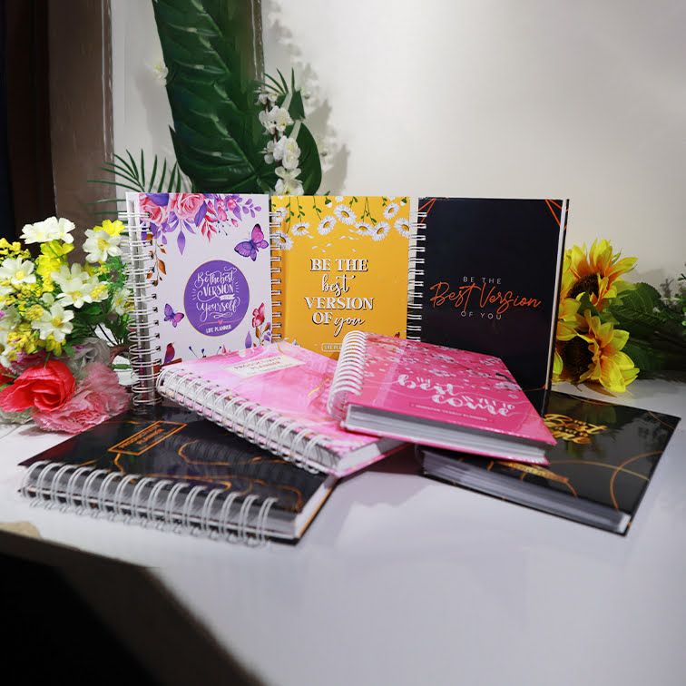 6 Months Pink Productivity Planner Notebook | To-do-list | Work Cute Gift | Female Gift Idea | Planner | Notebook | Journa