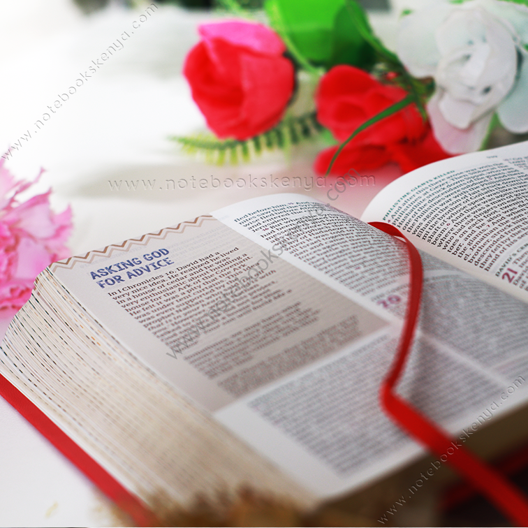 African Women Devotional Bible | Orange Leather Cover | Christian Bible ESV |  English Standard Version (ESV) | Christian Gift Idea | Bible Study