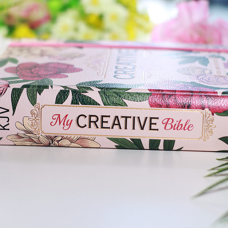 KJV Pink Floral Hardcover My Creative Bible | Christian Bible KJV | King James Version (KJV) | Floral Bible | Christian Bible KJV | King James Version (KJV) | Floral Bible