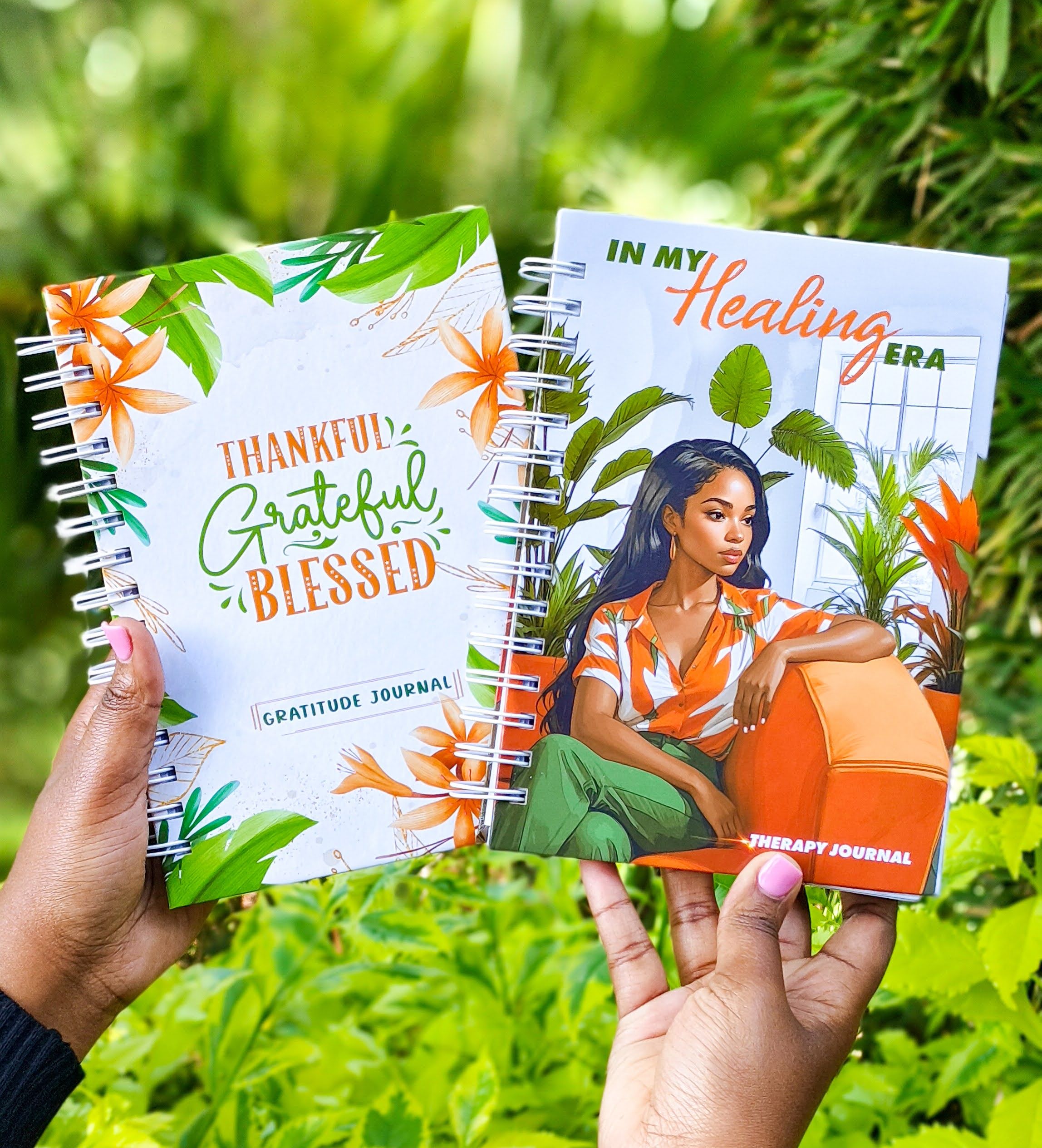 Therapy Journal – In My Healing Era | Female Gift | Feminine Woman Gift Idea | Journal | Therapy | Healing Journal