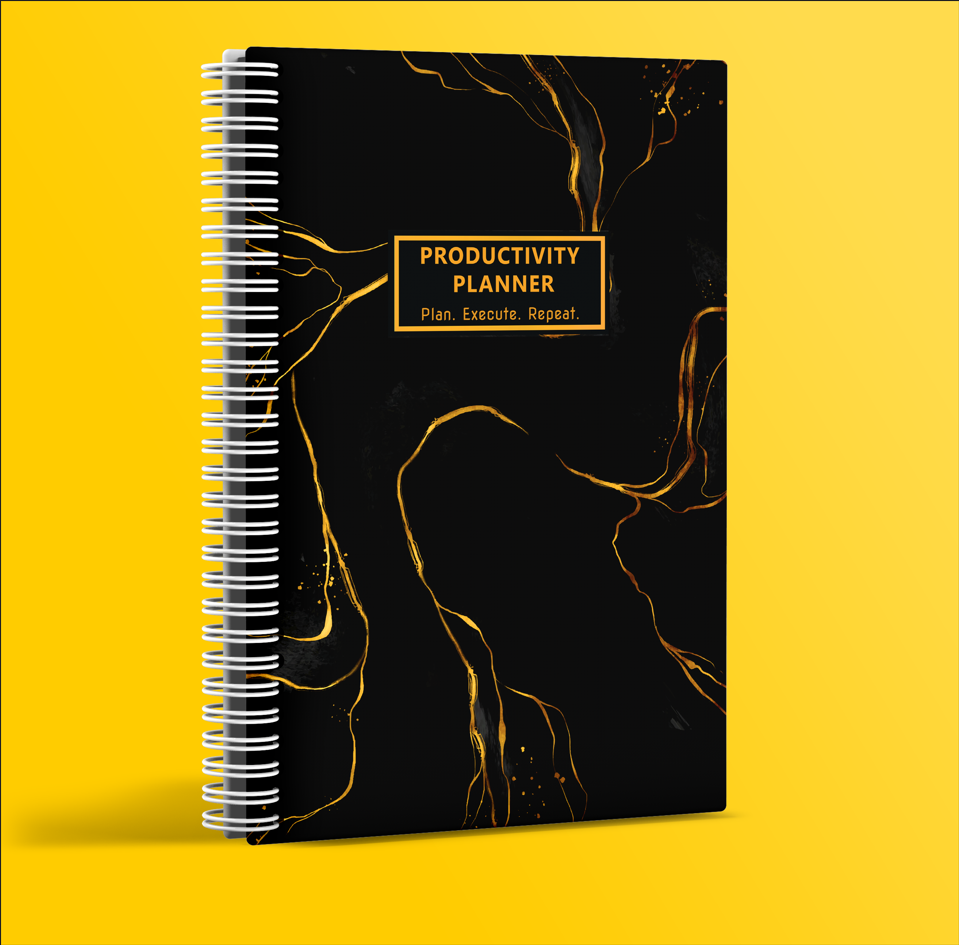 6 Months Productivity Planner Notebook | To-do-list | Work Cute Gift | Female Gift Idea | Planner | Notebook | Journal | Daily Planner | Male Gift Idea | Daily Planner | Work/ Business Planner