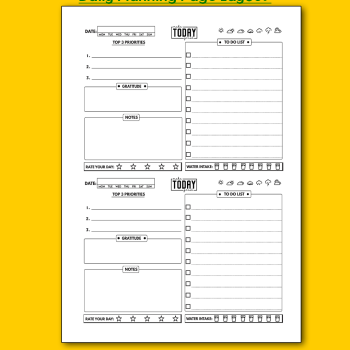 12 Months Undated Yearly Planner Journal | To-do-list | Cute Gift | Daily Planner | Monthly Planner | Yearly Planner | Notebook | Journal | Gift Idea | Male/  Masculine Gift | Female Gift
