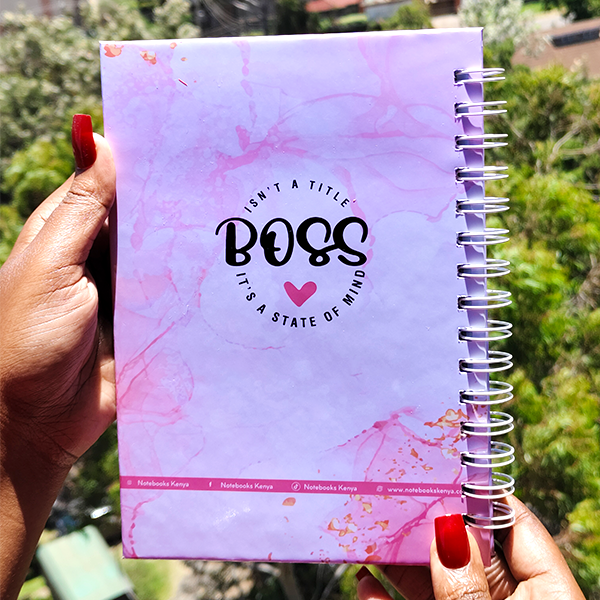 Boss Isn’t a Title Chique Notebook | Notebook Journal | Notebook Diary | Plain Notebook | Writing Notebook | Girly Notebook | Chic Notebook | Gift Idea | Feminine Gift Idea | Work Gift Idea