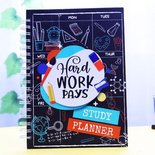 Black Student Study Planner | Revision Book | School Book | Back To school | Back To School Offers | Study Planner Gift | Teen Gift Idea | School Gift