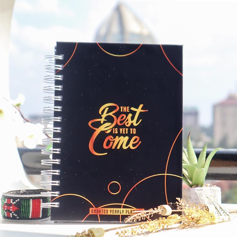 12 Months Undated Yearly Planner Journal | To-do-list | Cute Gift | Daily Planner | Monthly Planner | Yearly Planner | Notebook | Journal | Gift Idea | Male/  Masculine Gift | Female Gift
