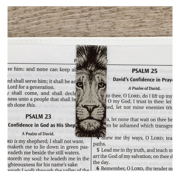 Strong & Courageous Magnetic Bookmarks (Set of 6)  | Male Gift | Idea| Readers Gift | Scripture Bookmarks | Christian Gift | Affirmation Bookmarks | Magnetic Book marks | Book Marks | Creative Gift
