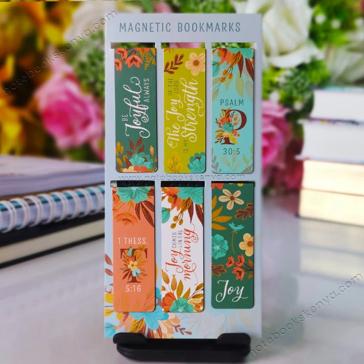 Be Joyful -Piece Magnetic Bookmark Set | Idea| Readers Gift | Scripture Bookmarks | Christian Gift | Affirmation Bookmarks | Magnetic Book marks | Book Marks | Creative Gift