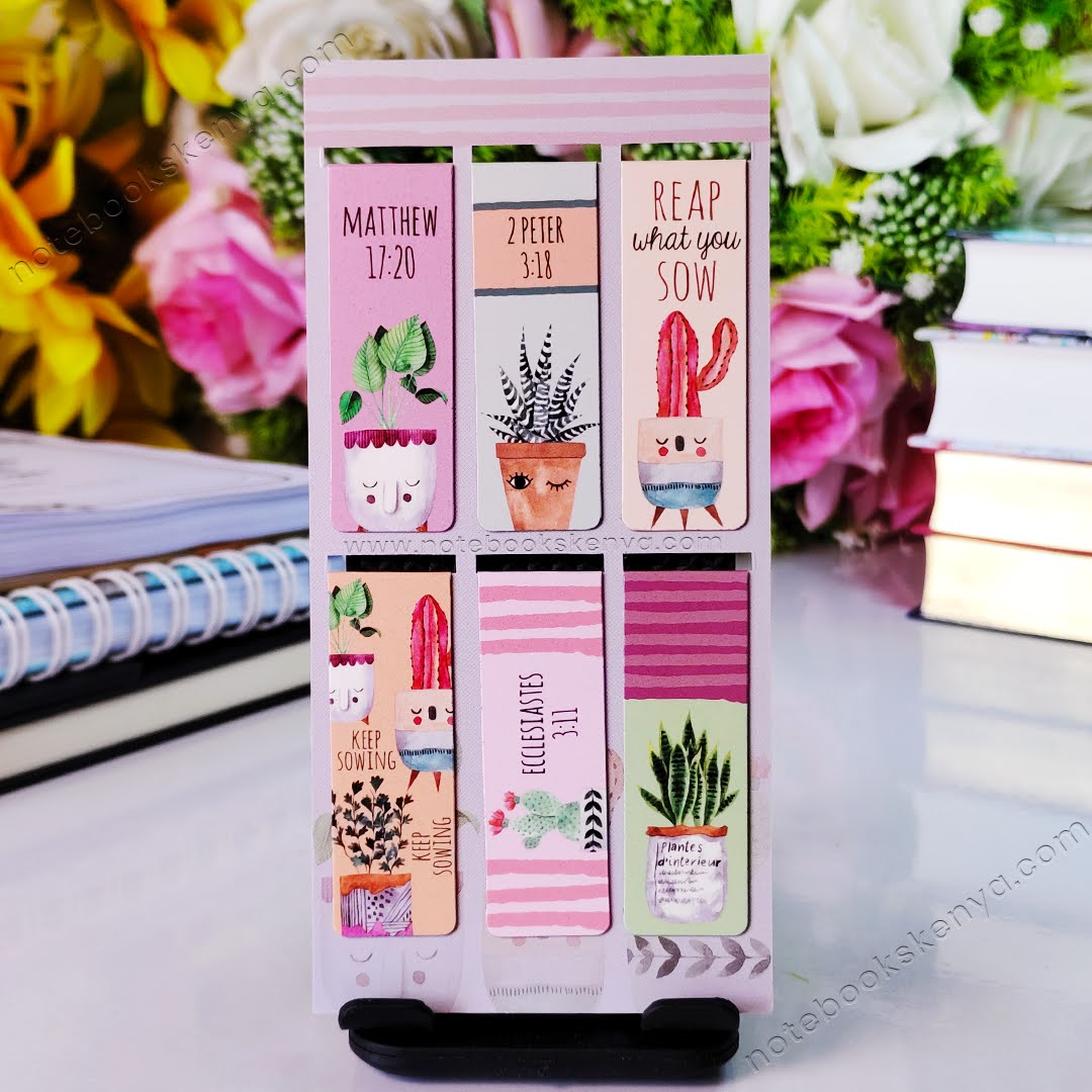 Grow In Grace Magnetic Bookmarks Set of 6 | Idea| Readers Gift | Scripture Bookmarks | Christian Gift | Affirmation Bookmarks | Magnetic Book marks | Book Marks | Creative Gift