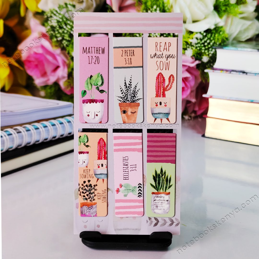 Grow In Grace Magnetic Bookmarks Set of 6 | Idea| Readers Gift | Scripture Bookmarks | Christian Gift | Affirmation Bookmarks | Magnetic Book marks | Book Marks | Creative Gift