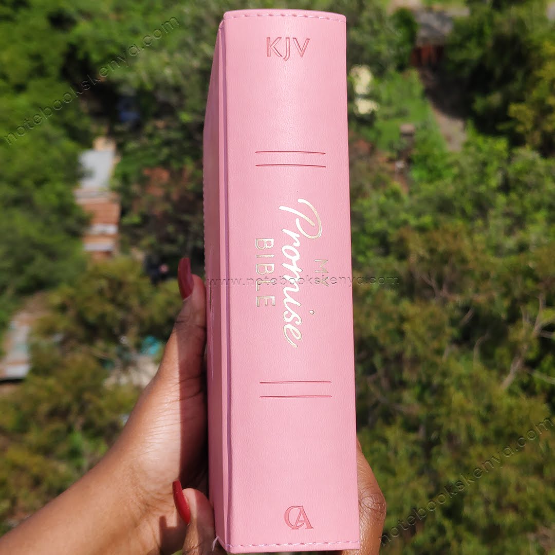 KJV Pink Faux Leather My Promise Bible – Journaling Edition | Christian Bible KJV | King James Version (KJV) | Floral Bible | Girl Gift | Gift | Jornaling Bible