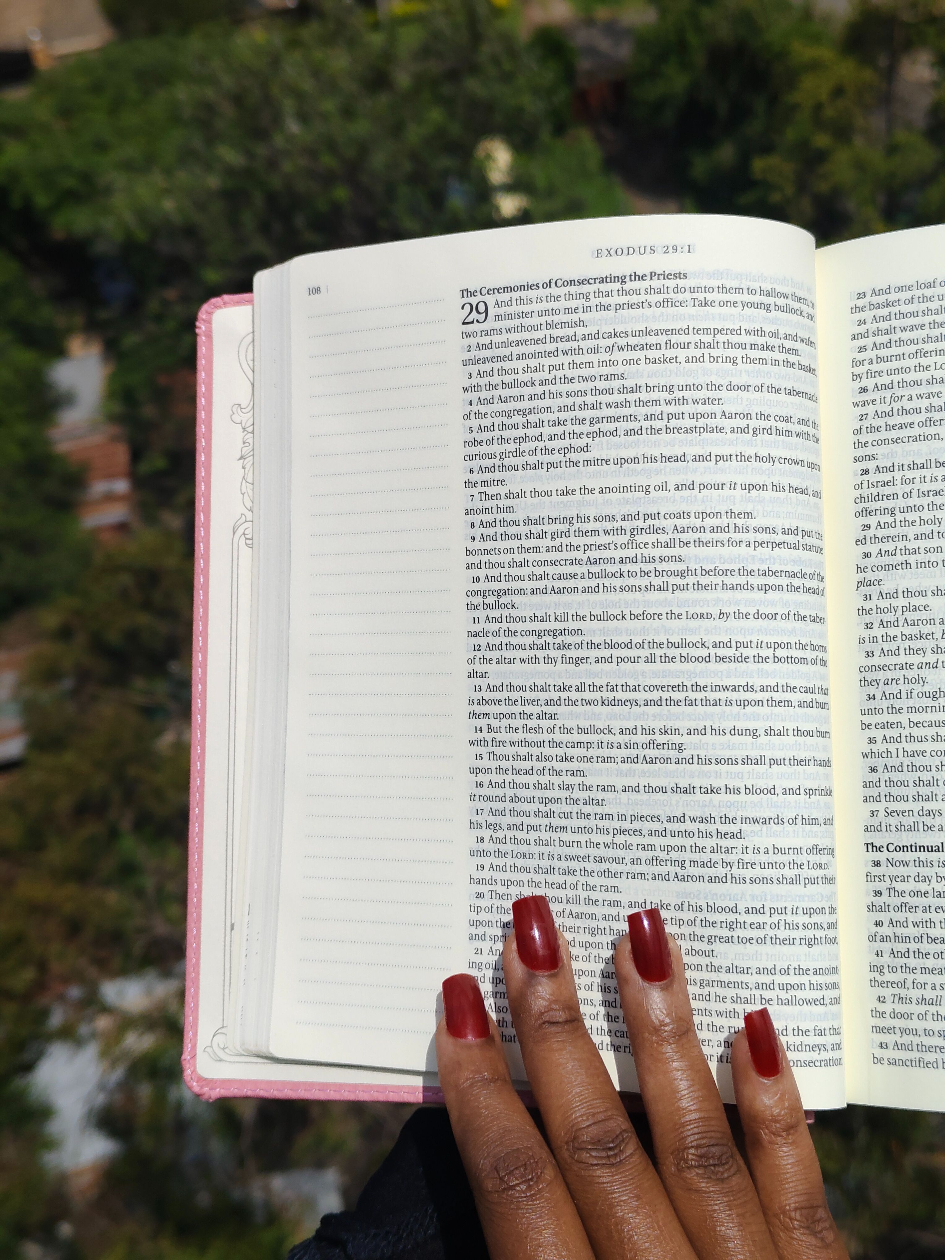 KJV Pink Faux Leather My Promise Bible – Journaling Edition | Christian Bible KJV | King James Version (KJV) | Floral Bible | Girl Gift | Gift | Jornaling Bible