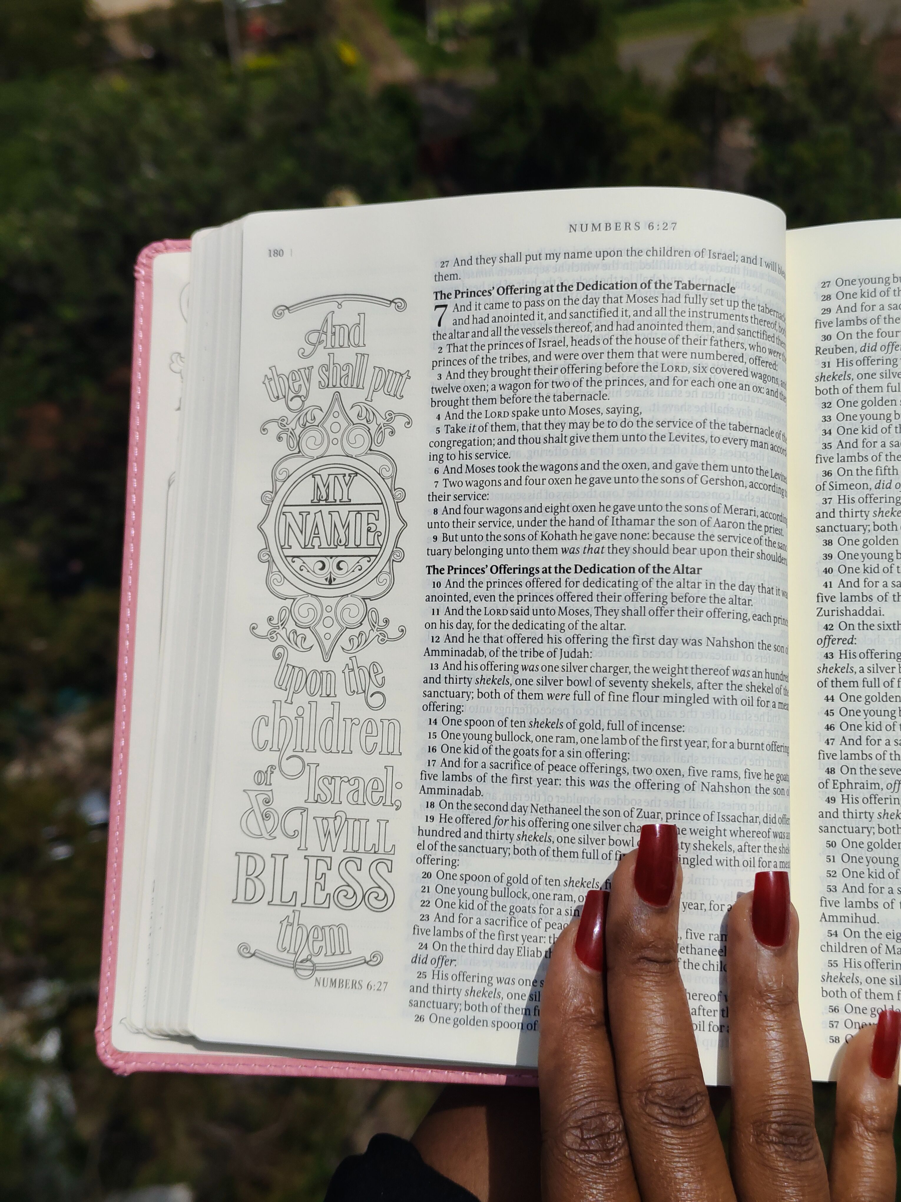 KJV Pink Faux Leather My Promise Bible – Journaling Edition | Christian Bible KJV | King James Version (KJV) | Floral Bible | Girl Gift | Gift | Jornaling Bible