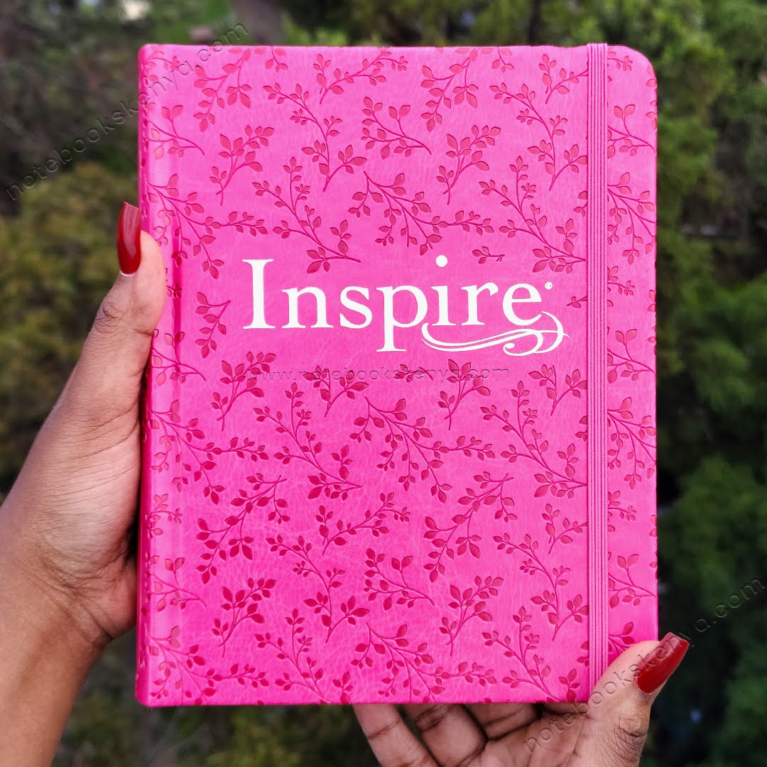 NLT Pink Peony Faux Leather Inspire Filament Bible | Christian Bible NLT | New Living Translation (NLT) | Floral Bible |  8.65 Font | Creative Journaling Bible | Gift | Girl Gift