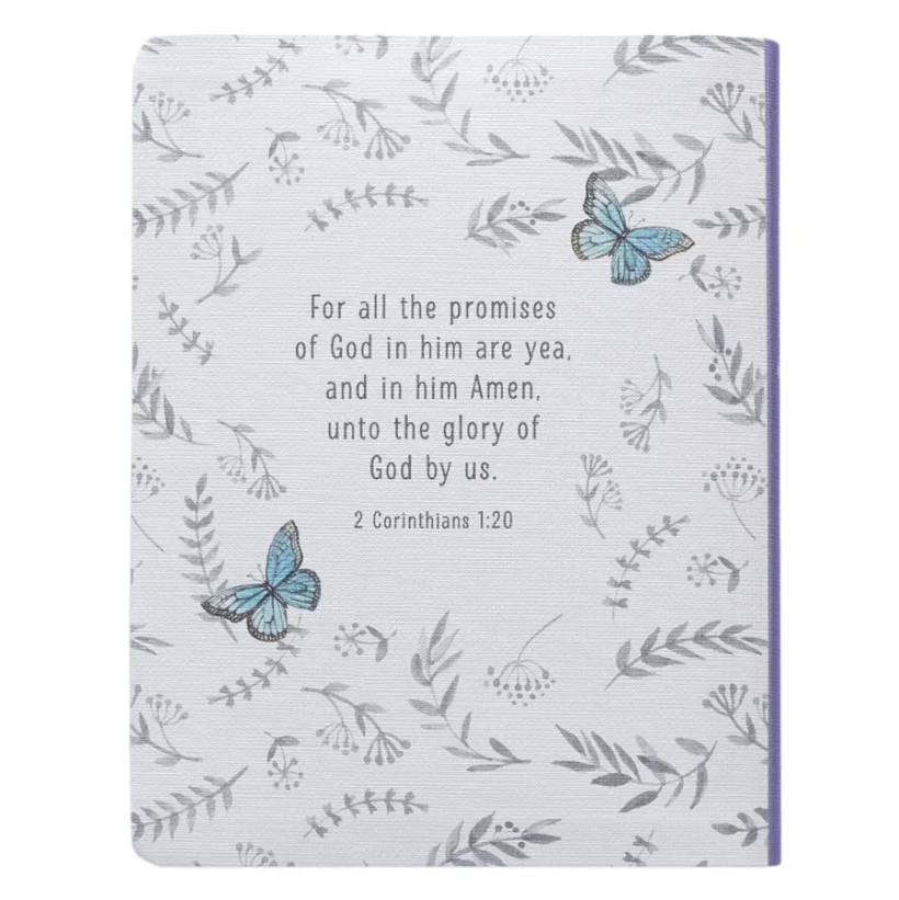 KJV Pink Faux Leather My Promise Bible – Journaling Edition | Christian Bible KJV | King James Version (KJV) | Floral Bible | Girl Gift | Gift | Jornaling Bible