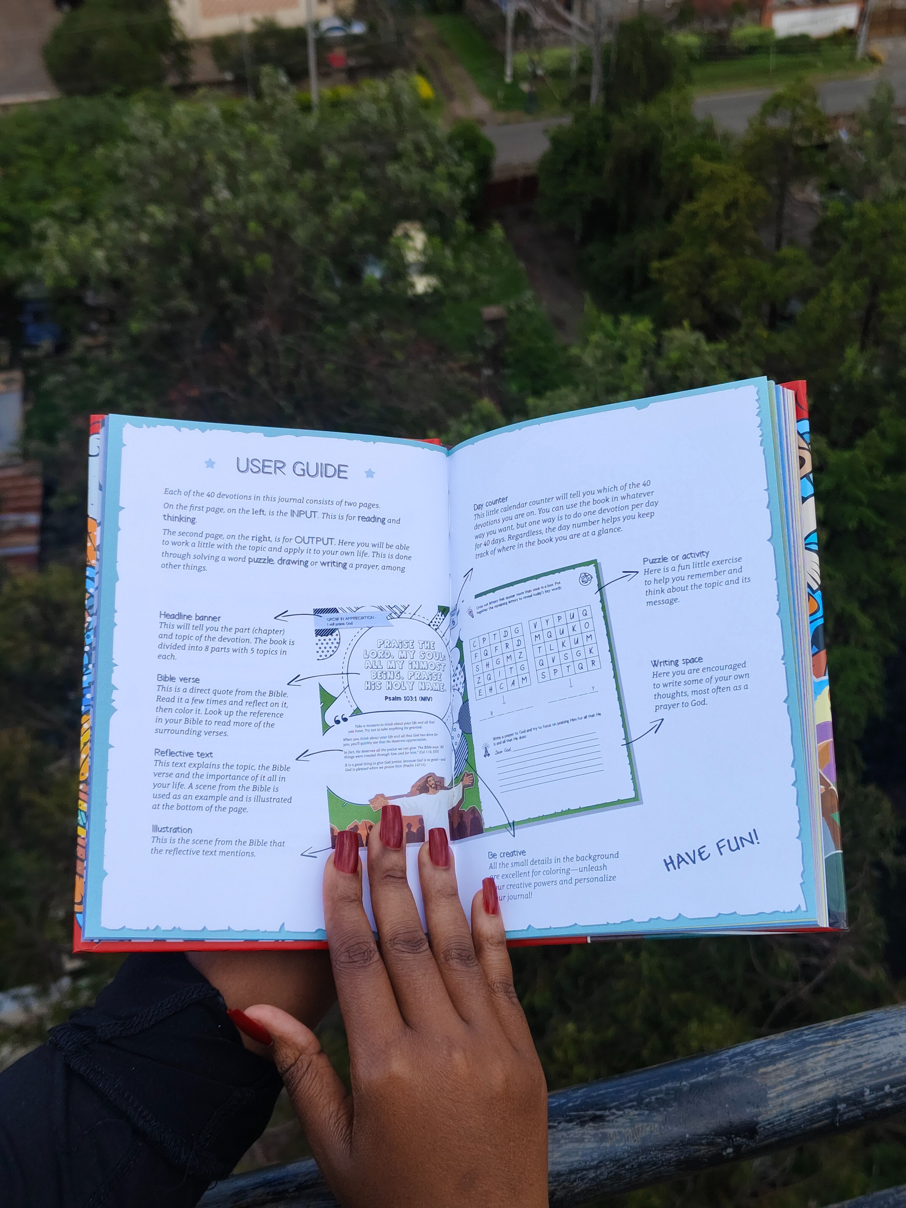 Creative Bible Journal For Boys: With 40 Different Devotions to Grow in Faith (Hardcover) | Devotionals For Kids | Bible Journal For Kids | Creative Bible Journal For Tweens | Boy Gift