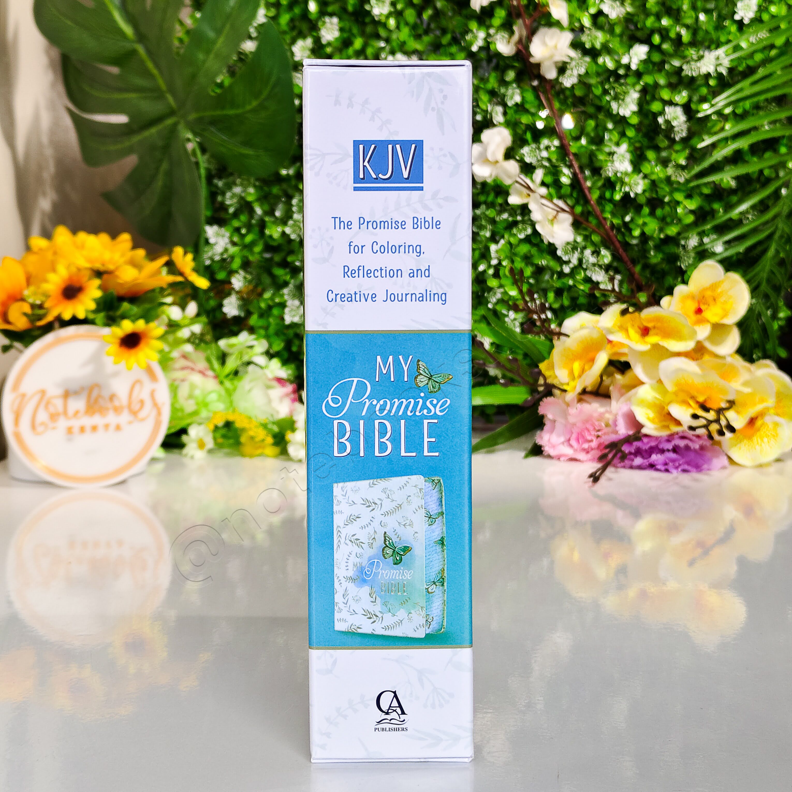 KJV My Promise Bible – Butterflies Edition | Christian Bible KJV | King James Version (KJV) | Floral Bible | Girl Gift  | Journaling Bible | Coloring Bible