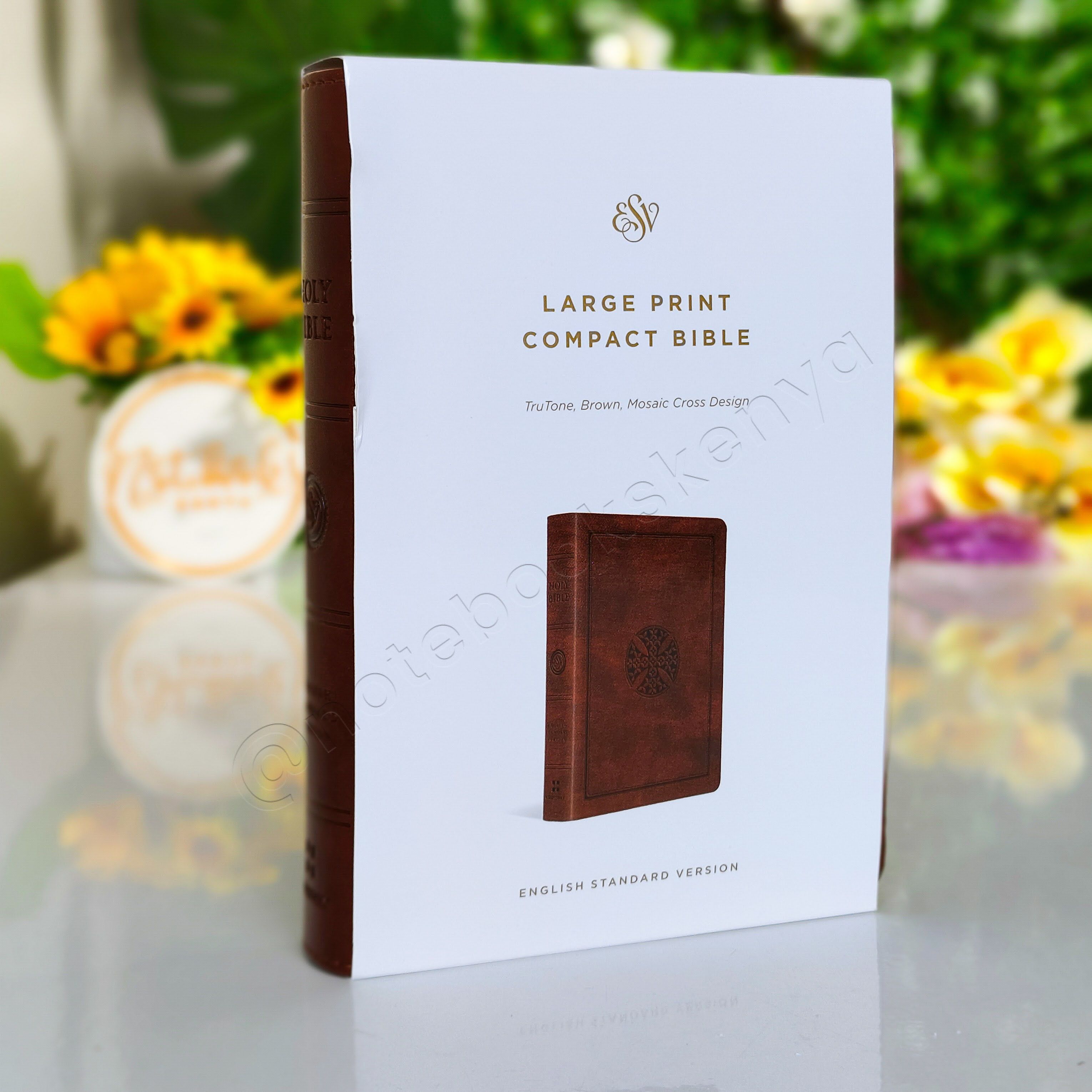 Elegant and Portable | ESV Large Print Compact Bible | Christian Bible ESV | English Standard Version(ESV) | Large Print Bible | Gift | Concordance Bible | Complete ESV text | Thumb Indexed Bible
