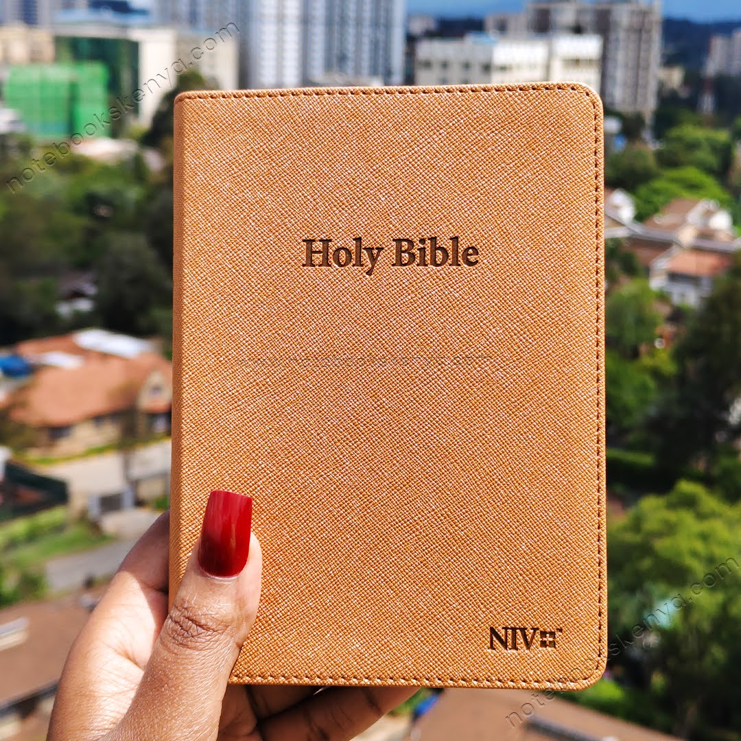 Elegant and Portable | NIV Pocket Bible with Index Tabs– PU Leather | Christian Bible NIV | New International Version(NIV) | Gift | Concordance Bible | Thumb Indexed Bible | Small Bible | Words In Red