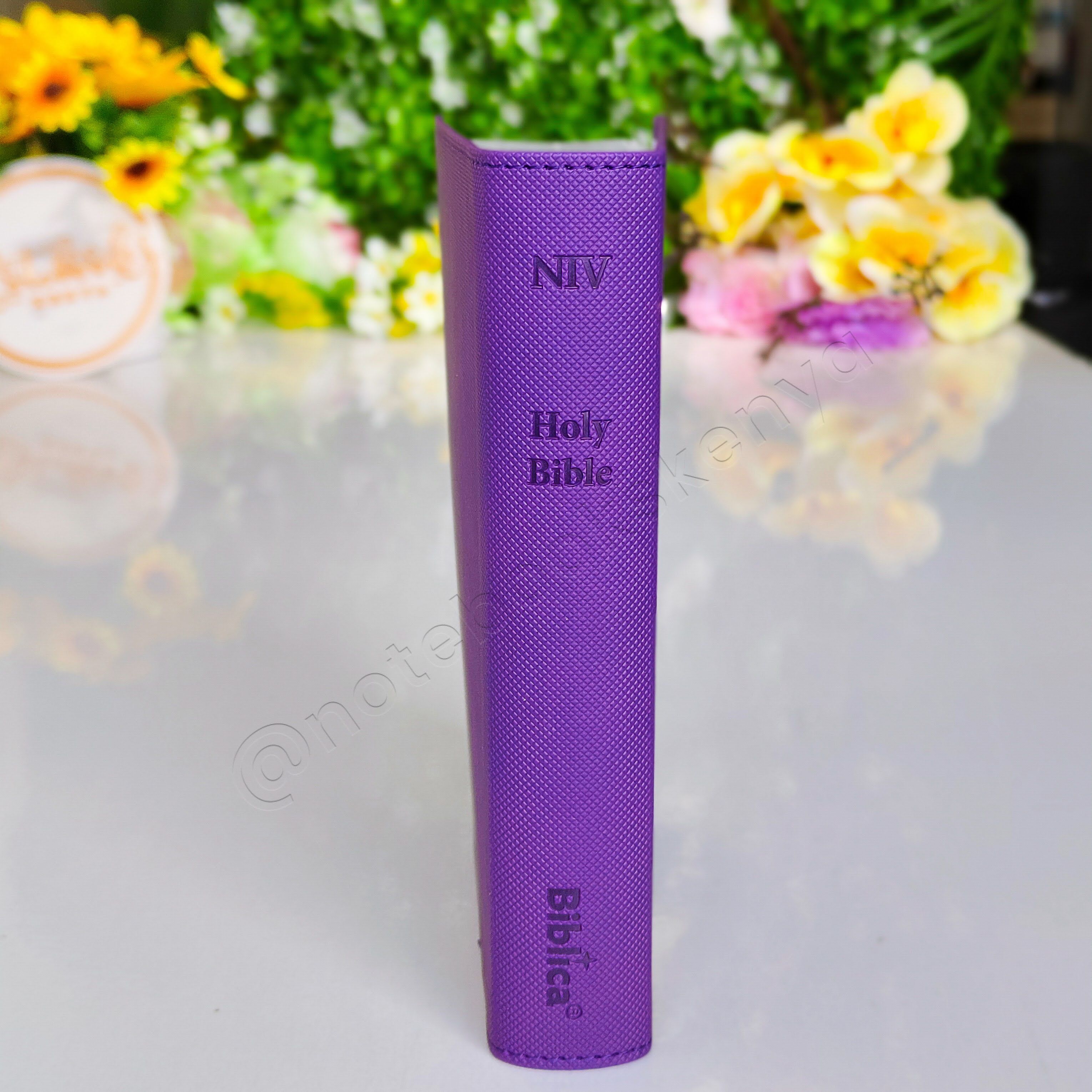 Elegant and Portable | NIV Pocket Bible with Index Tabs– PU Leather | Christian Bible NIV | New International Version(NIV) | Gift | Concordance Bible | Thumb Indexed Bible | Small Bible | Words In Red
