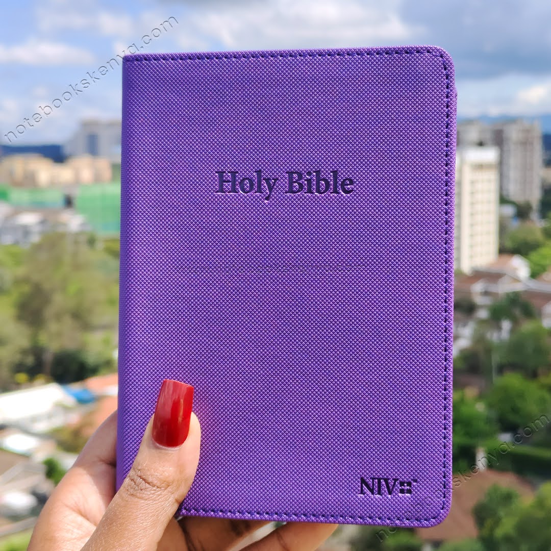 Elegant and Portable | NIV Pocket Bible with Index Tabs– PU Leather | Christian Bible NIV | New International Version(NIV) | Gift | Concordance Bible | Thumb Indexed Bible | Small Bible | Words In Red