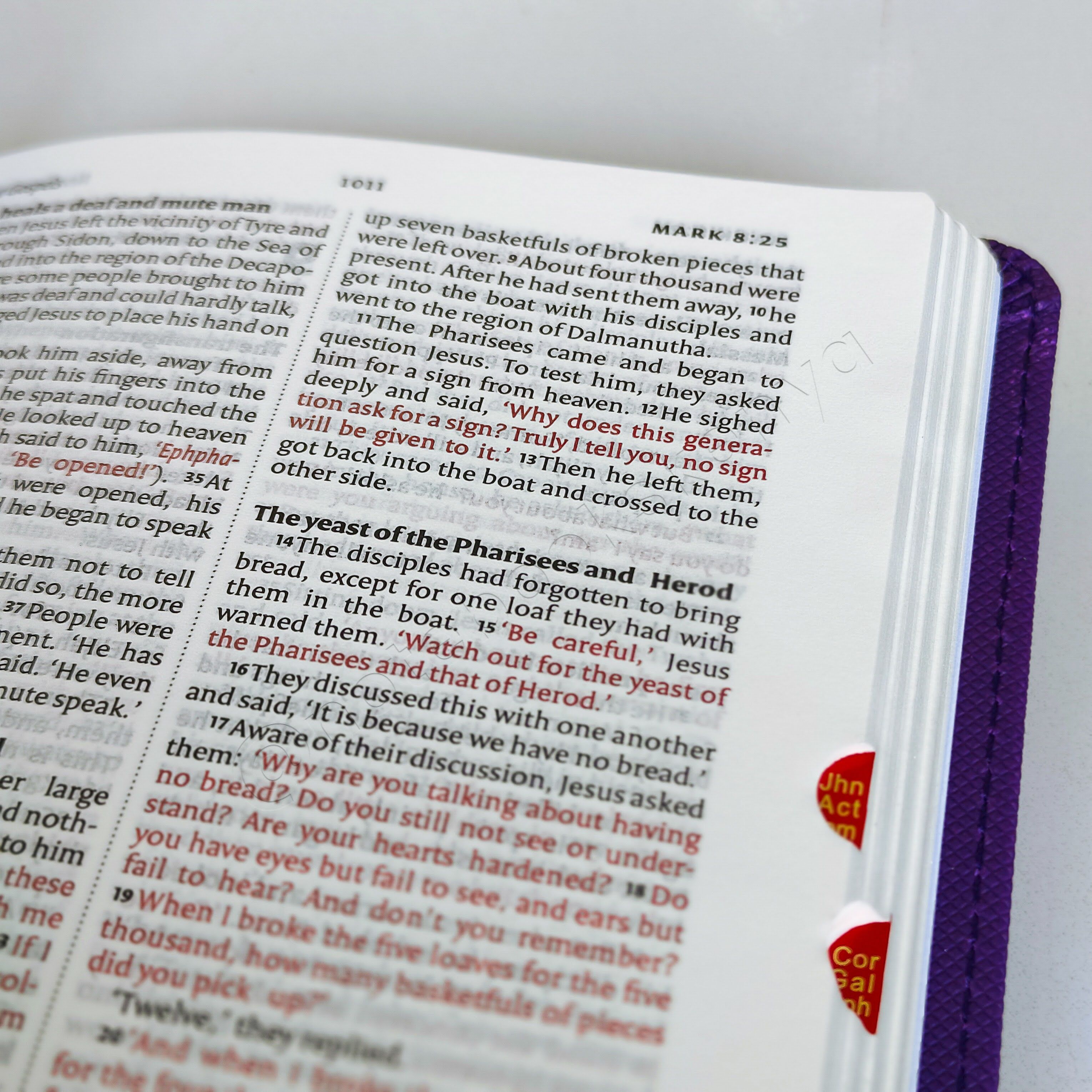 Elegant and Portable | NIV Pocket Bible with Index Tabs– PU Leather | Christian Bible NIV | New International Version(NIV) | Gift | Concordance Bible | Thumb Indexed Bible | Small Bible | Words In Red