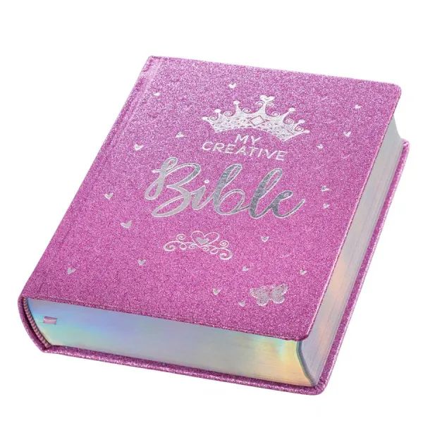 My Creative Bible for Girls – ESV Purple Glitter Hardcover Edition💜 Gifts for Girls | English Standard Version | ESV | Coloring Bible | Girl Bible
