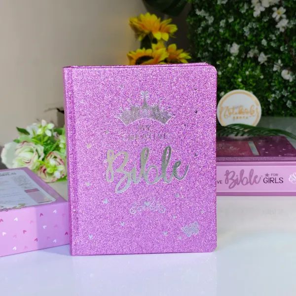 My Creative Bible for Girls – ESV Purple Glitter Hardcover Edition💜 Gifts for Girls | English Standard Version | ESV | Coloring Bible | Girl Bible
