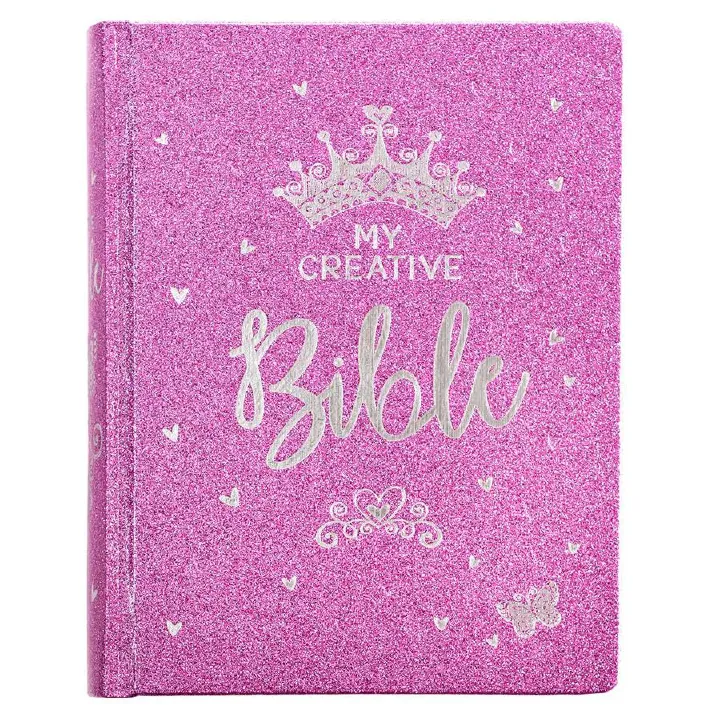My Creative Bible for Girls – ESV Purple Glitter Hardcover Edition💜 Gifts for Girls | English Standard Version | ESV | Coloring Bible | Girl Bible