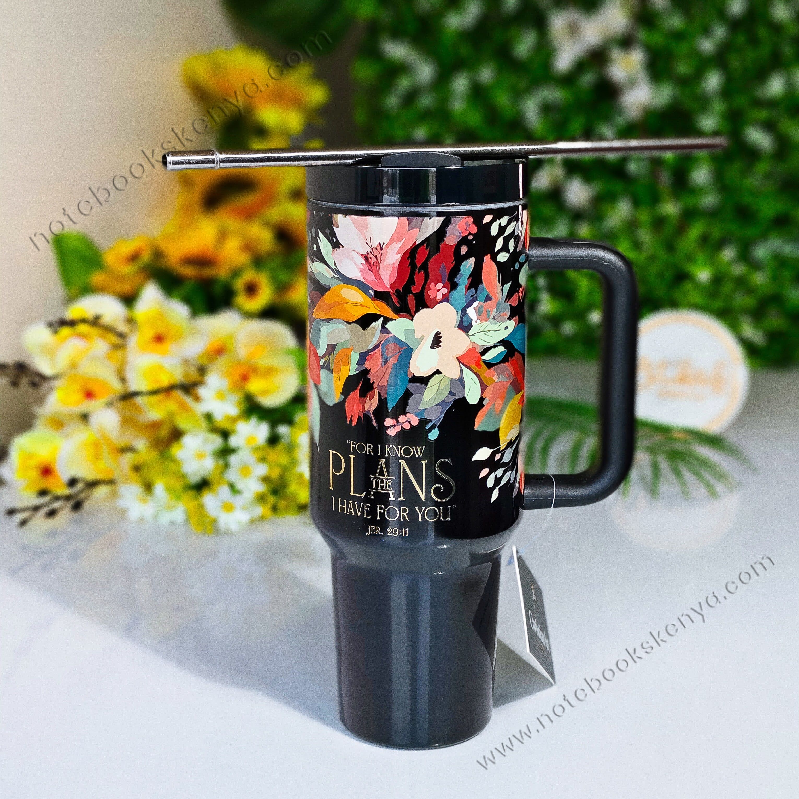 Double Walled Vacuum Sealed High quality Mug | Stanley Cup | Stainless Steel Travel Tumbler | Tumbler | Scripture Gift | Female Gift | Travel Cup | Travel Tumbler | Work Gift | Feminine