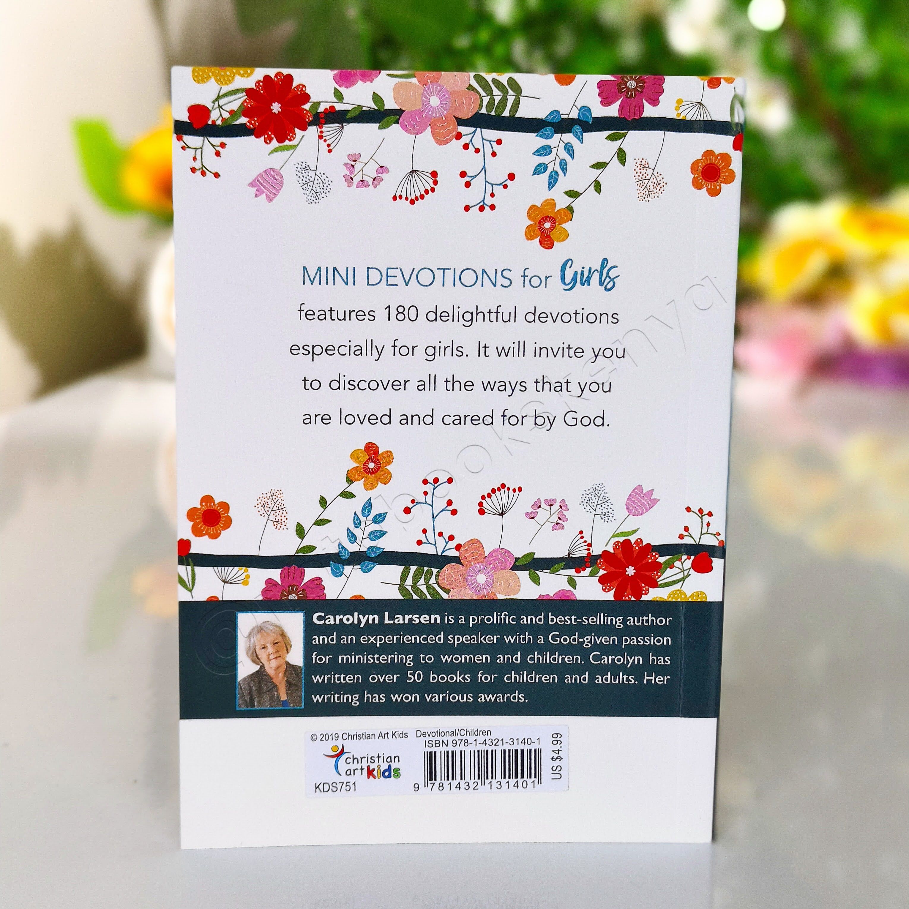 Mini Devotions for Girls | Christian Devotional | 180 Day Devotional | Devotional For Girls | Bible Study Accessory | Christian Gift Idea