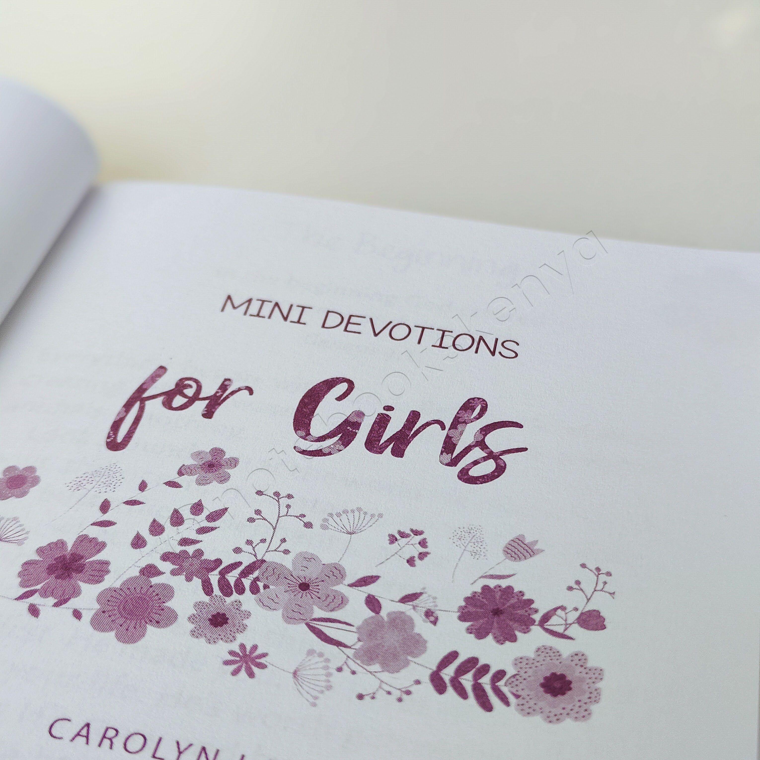 Mini Devotions for Girls | Christian Devotional | 180 Day Devotional | Devotional For Girls | Bible Study Accessory | Christian Gift Idea