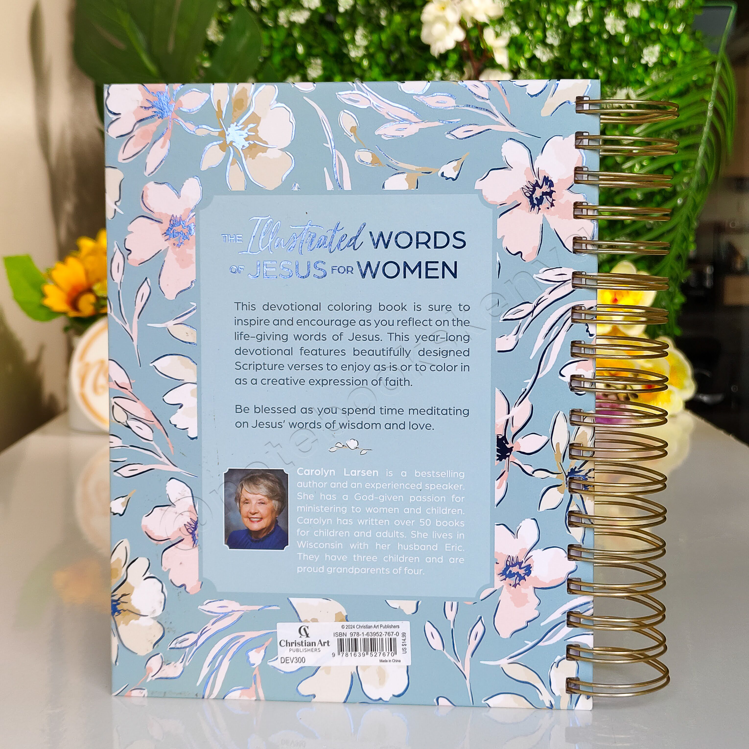 The Illustrated Words of Jesus for Women - A Devotional Coloring Book | Christian Devotional | Yearly Devotional | Devotional For Women | Bible Study Accessory | Christian Gift Idea