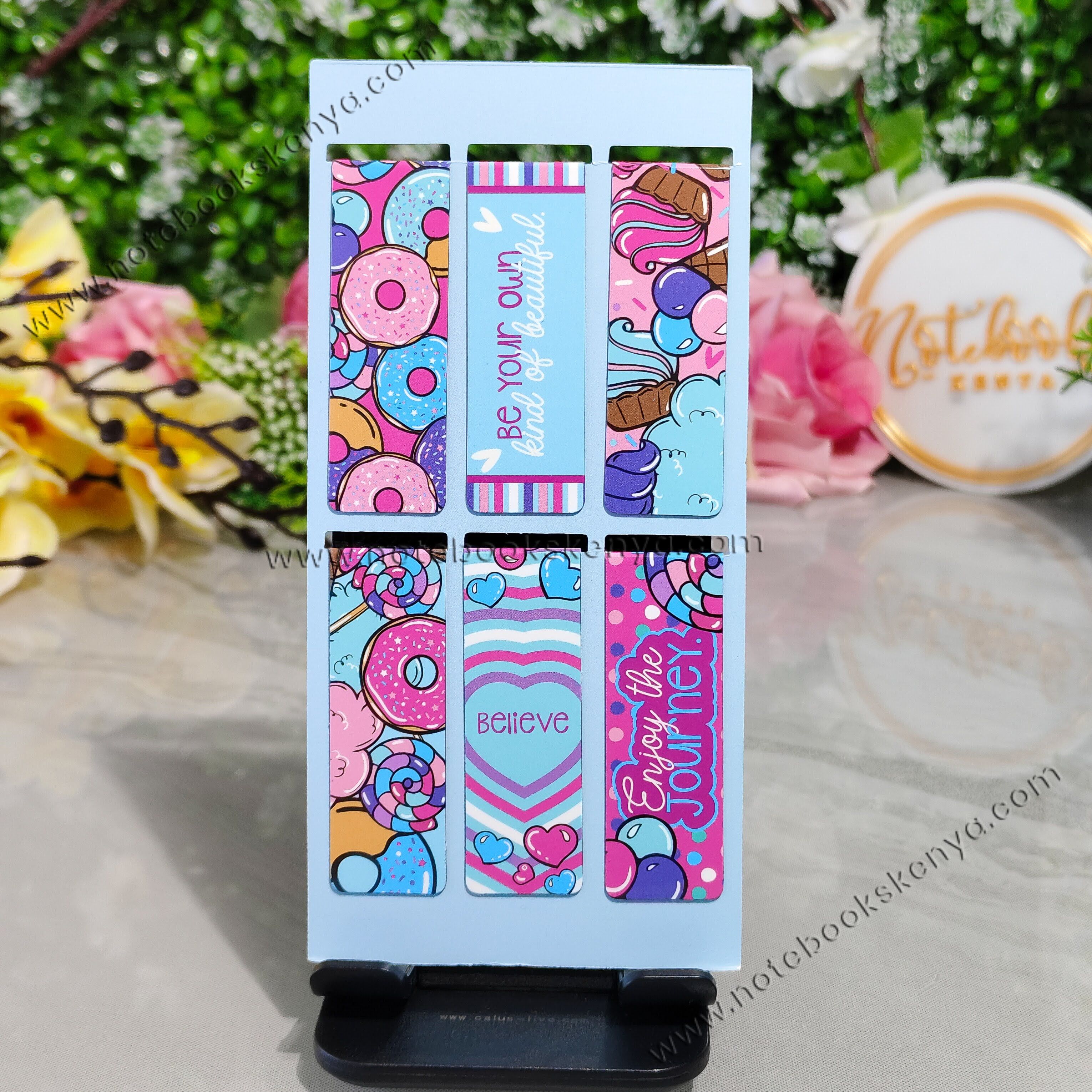 Be Your Own Kind of Beautiful – 6 Piece Magnetic Bookmark Set | Idea| Readers Gift | Scripture Bookmarks | Affirmation Bookmarks | Magnetic Book marks | Book Marks | Creative