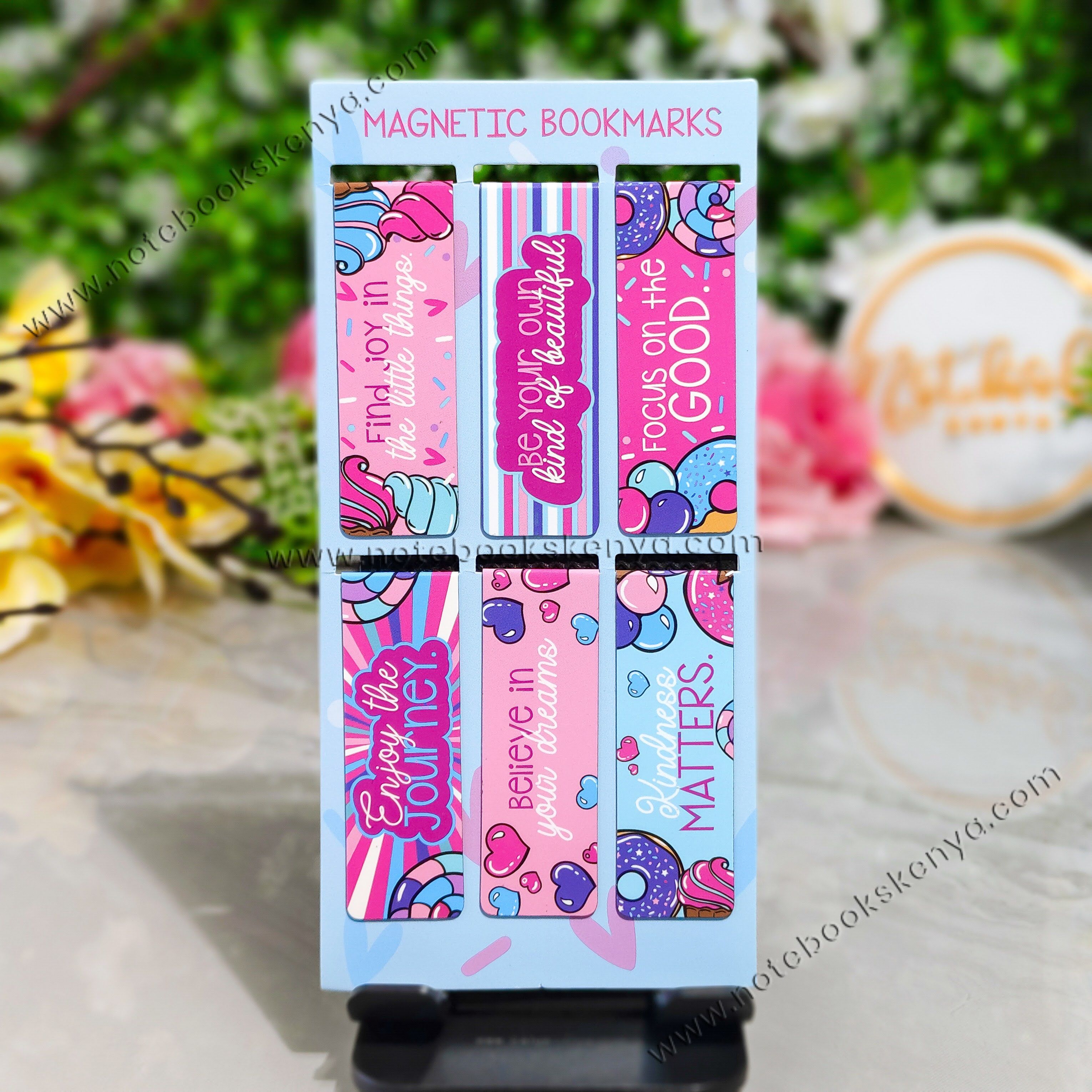 Be Your Own Kind of Beautiful – 6 Piece Magnetic Bookmark Set | Idea| Readers Gift | Scripture Bookmarks | Affirmation Bookmarks | Magnetic Book marks | Book Marks | Creative