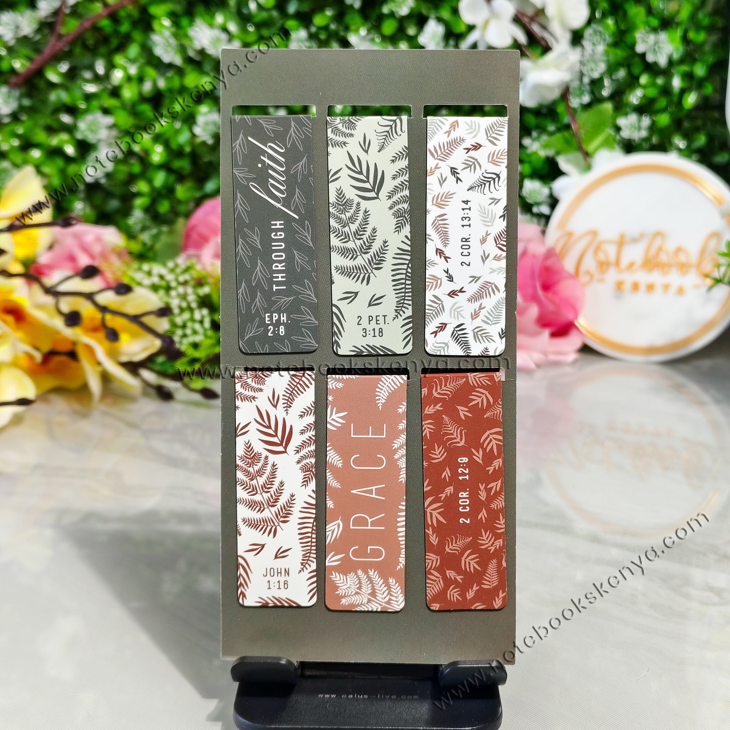 Grace Upon Grace– 6 Piece Magnetic Bookmark Set | Idea| Readers Gift | Scripture Bookmarks | Affirmation Bookmarks | Magnetic Book marks | Book Marks | Creative