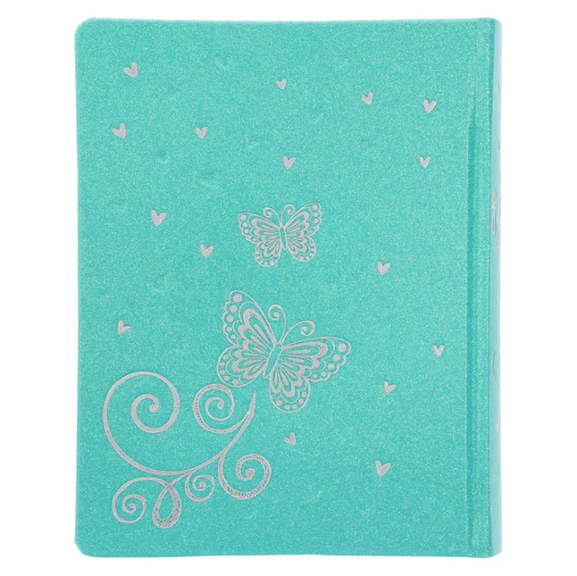 ESV Teal Glitter Hardcover My Creative Bible For Girls | Girls Creative Bible | Bibles for Girls | Christian Bible ESV | English Standard Version (ESV)