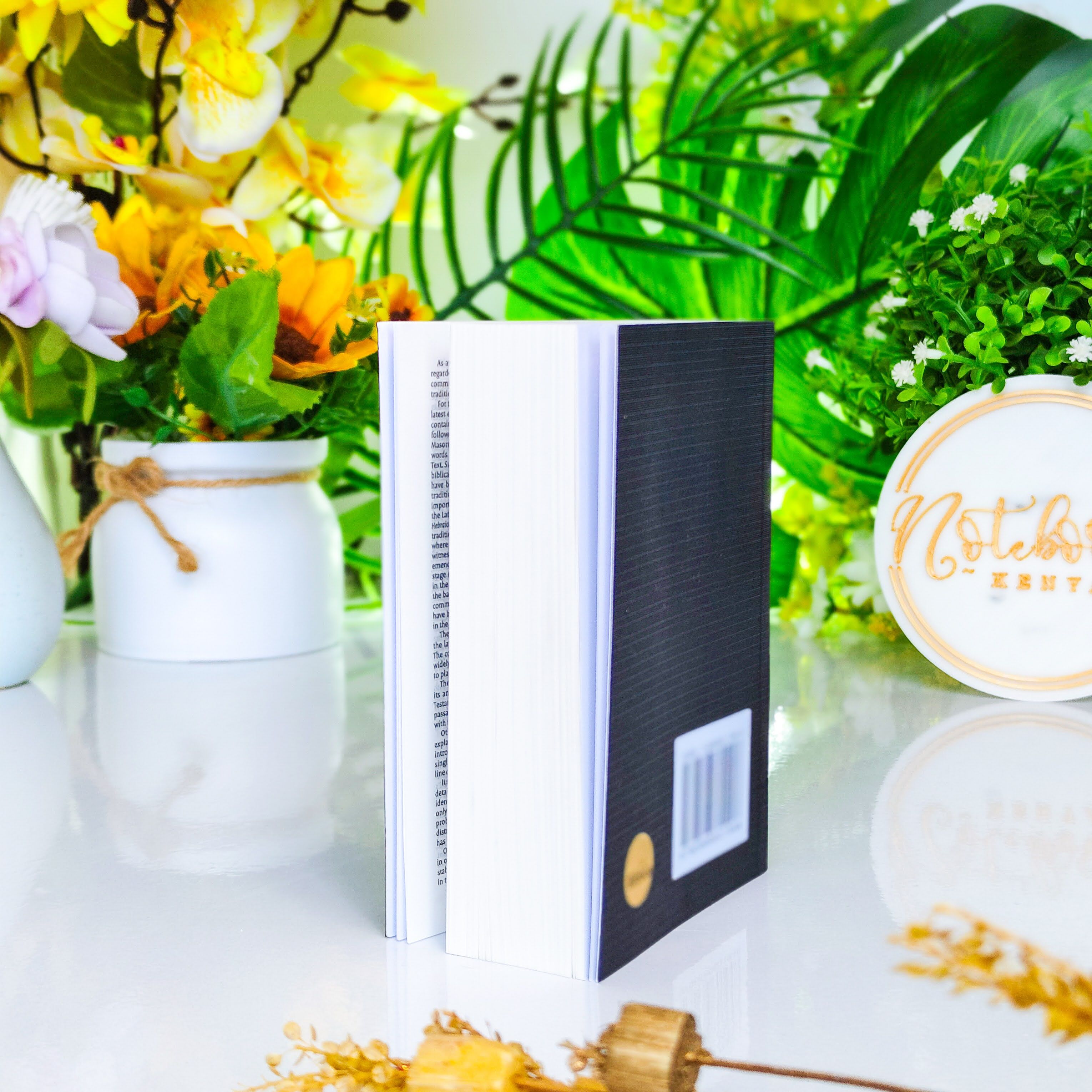 Mini NIV Pocket Bible | Black Paper Back (Gold Lettering) | New International Version(NIV) | Gift | Concordance Bible | Small Bible | Words In Red