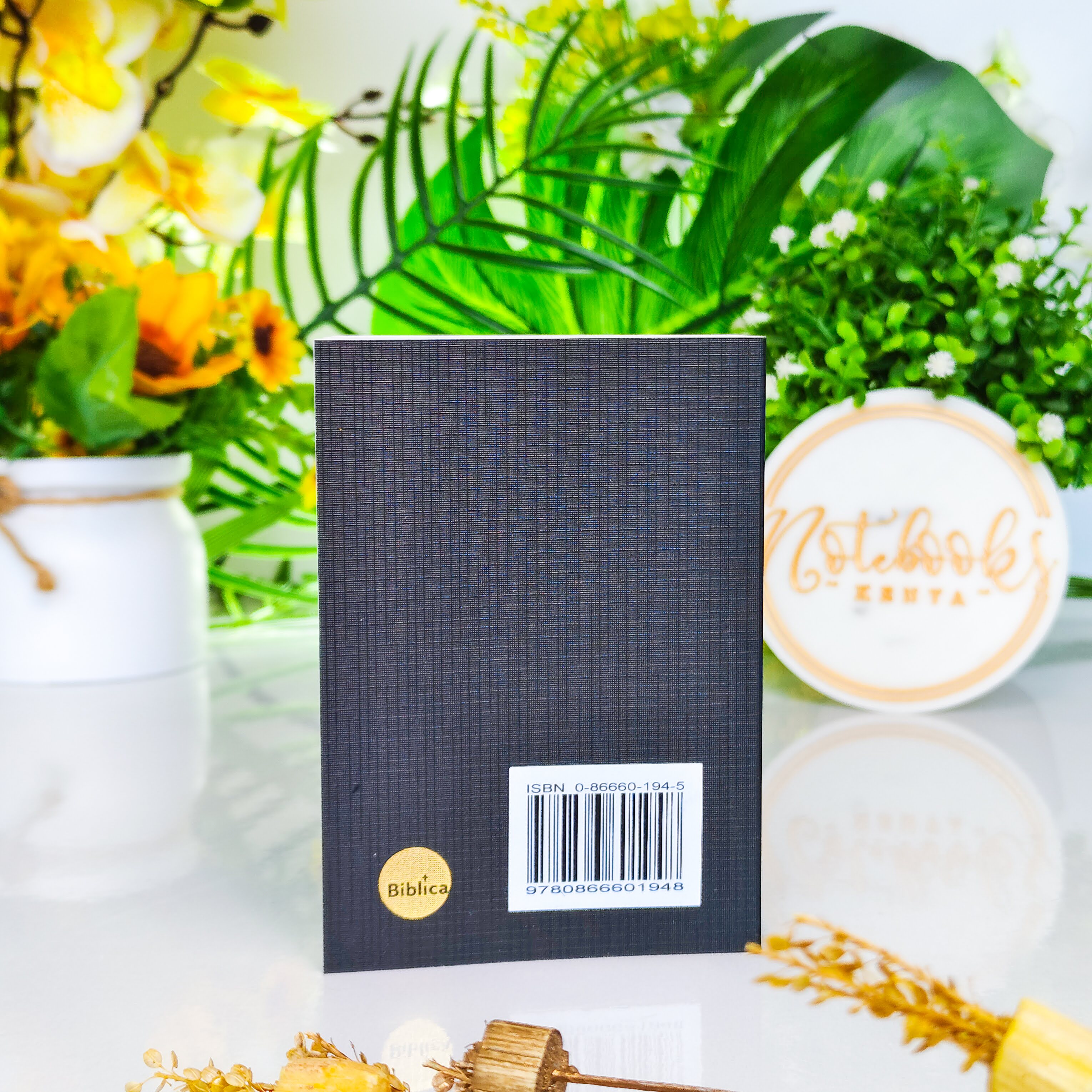 Mini NIV Pocket Bible | Black Paper Back (Gold Lettering) | New International Version(NIV) | Gift | Concordance Bible | Small Bible | Words In Red