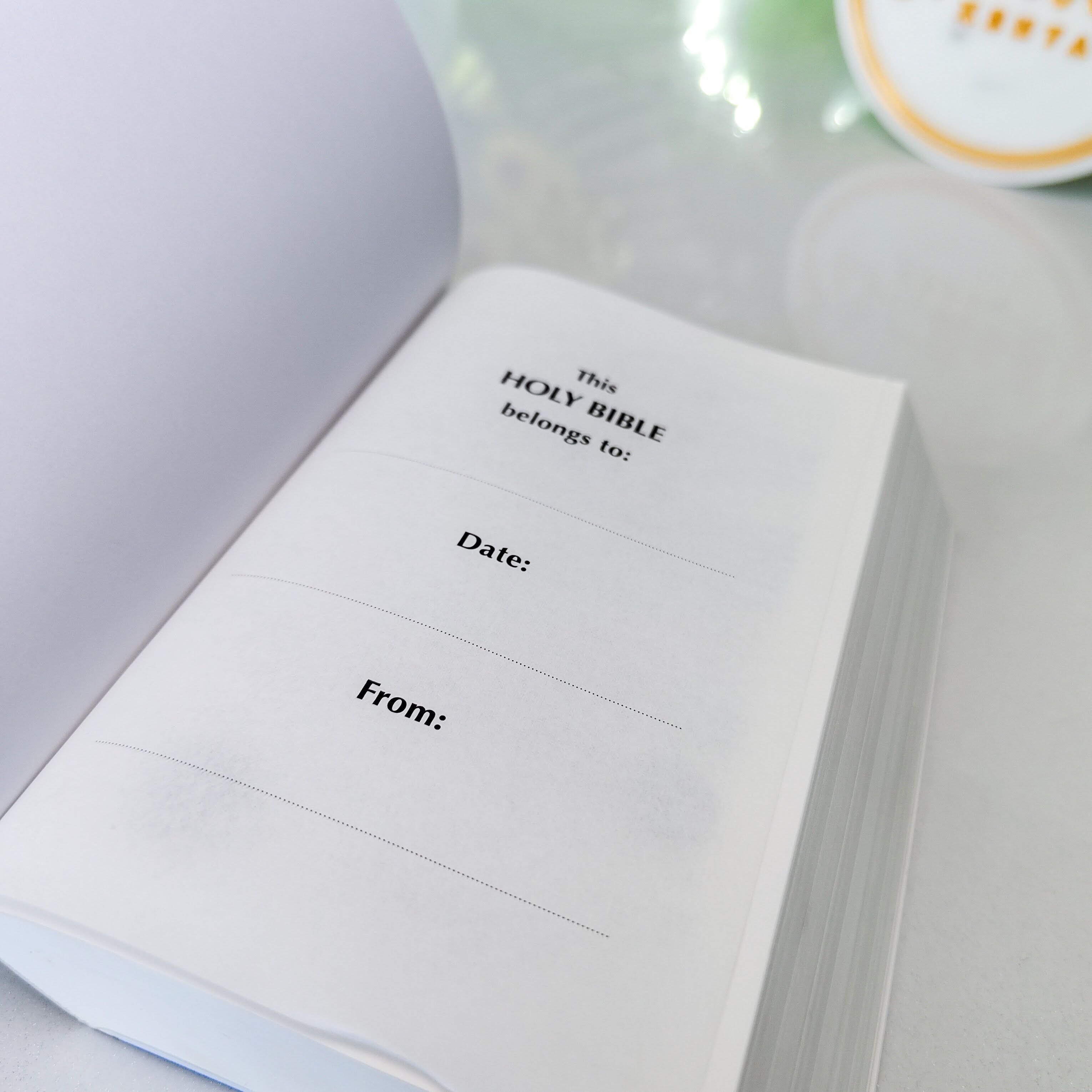 Mini NIV Pocket Bible | Pink Paper Back (Gold Lettering) | New International Version(NIV) | Gift | Concordance Bible | Small Bible | Words In Red