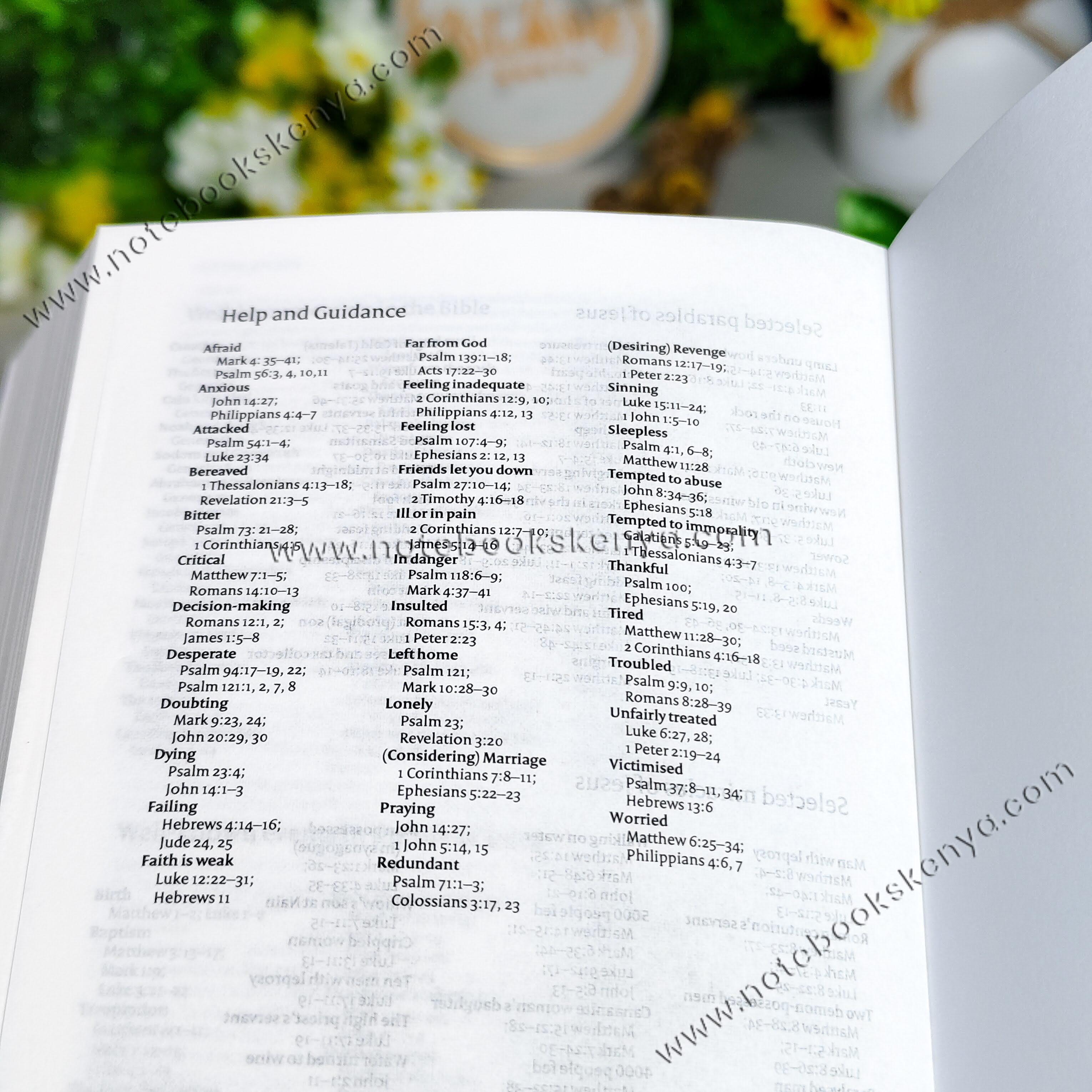 Mini NIV Pocket Bible | Pink Paper Back (Gold Lettering) | New International Version(NIV) | Gift | Concordance Bible | Small Bible | Words In Red