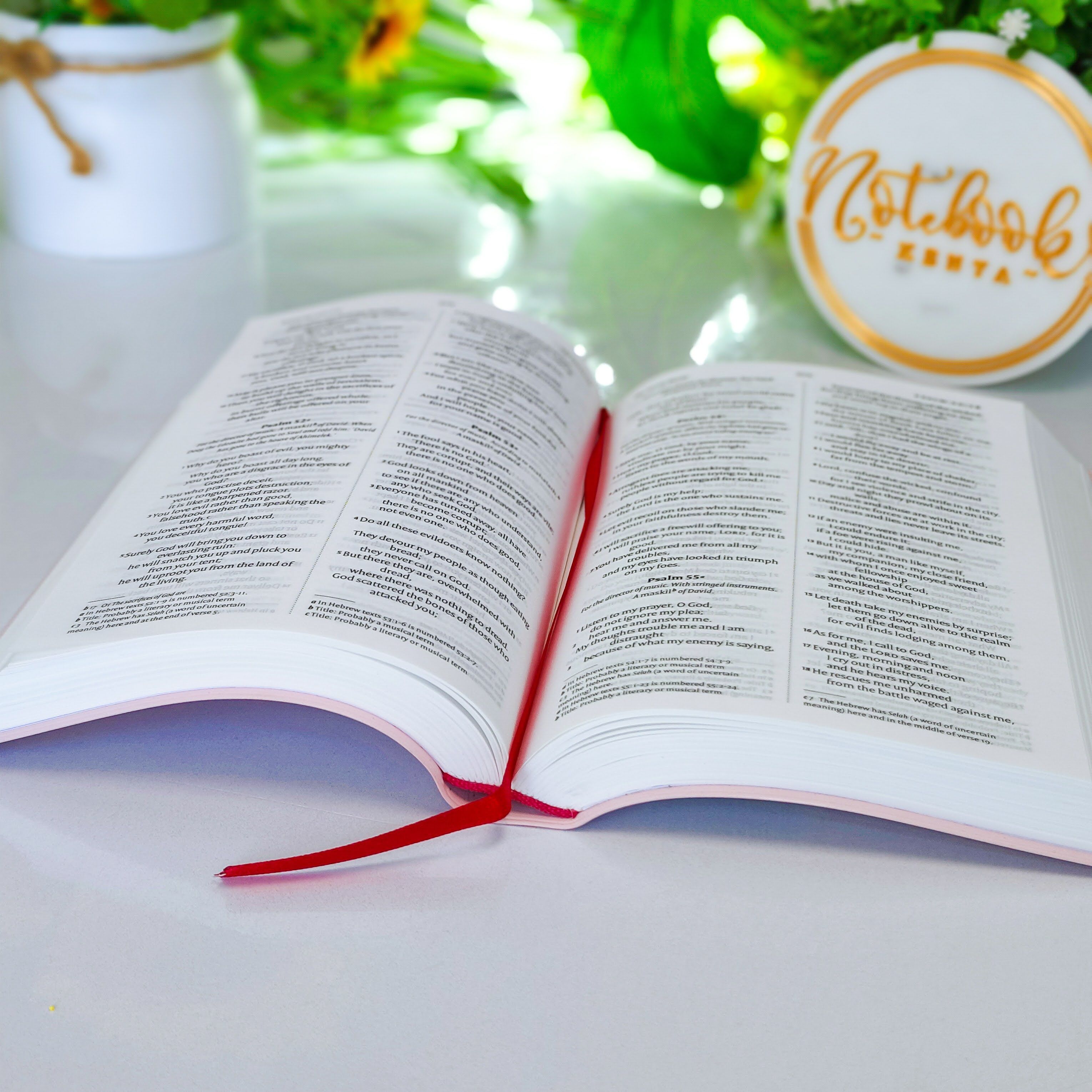 Mini NIV Pocket Bible | Black Vinyl Leather (Gold Lettering) | New International Version(NIV) | Gift | Concordance Bible | Small Bible | Words In Red