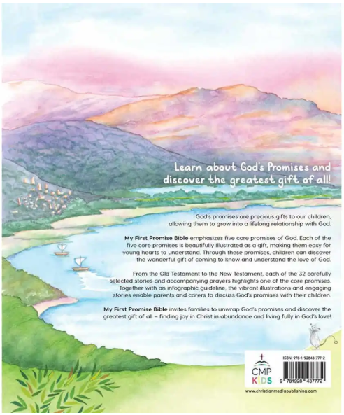 My First Promise Bible | Kid's Bible | Baby Birthday Gift | Auntie/Uncle Gift Ideas | Children's Bible