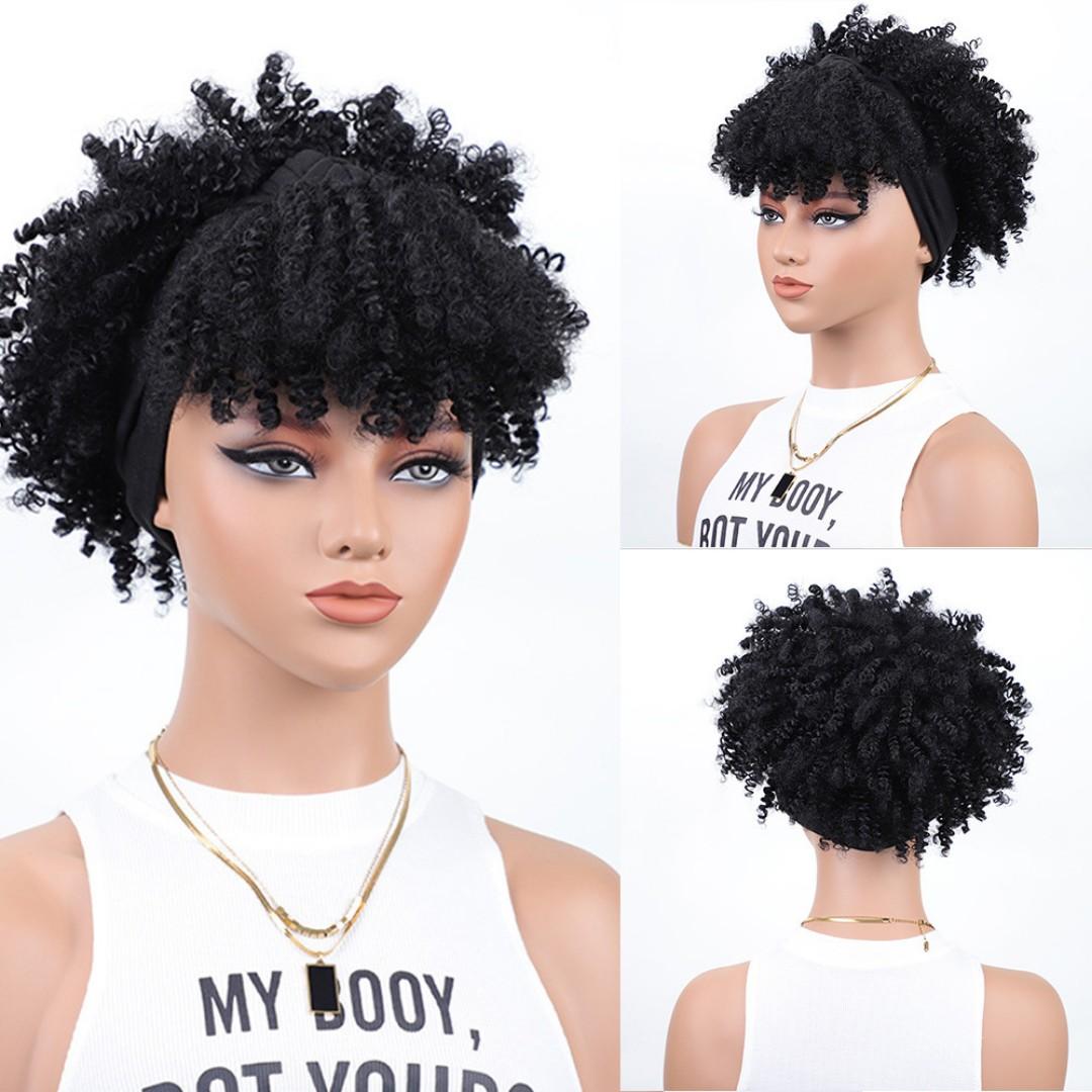 Fashion pineapple headband wig
